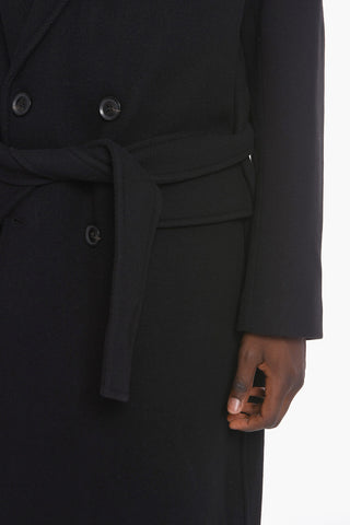 Double-breasted W-OUTKAST UNISEX Coat with Flap Pockets