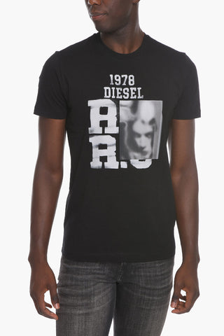 Printed Crewneck T-DIEGOR-E13 T-shirt