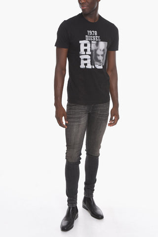 Printed Crewneck T-DIEGOR-E13 T-shirt