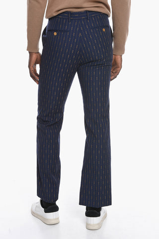 Pantaloni con Motivo Morsetto