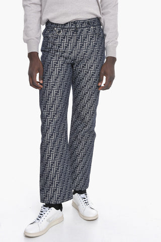 Straight Fit Monogram Denims 23cm