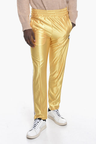 PALM ANGELS Jersey Joggers with Side Bands