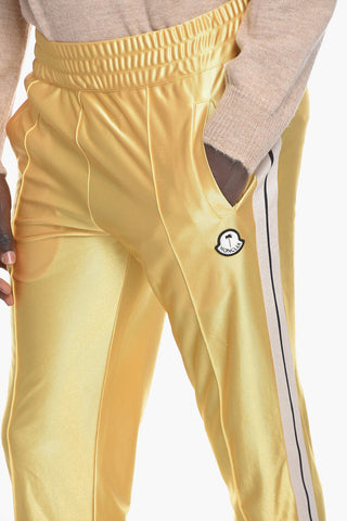 PALM ANGELS Jersey Joggers with Side Bands