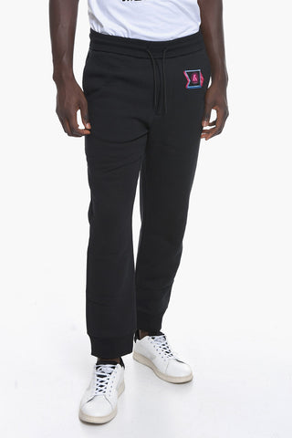 EMPORIO RACING Cotton Blend Cuffed Sweatpants