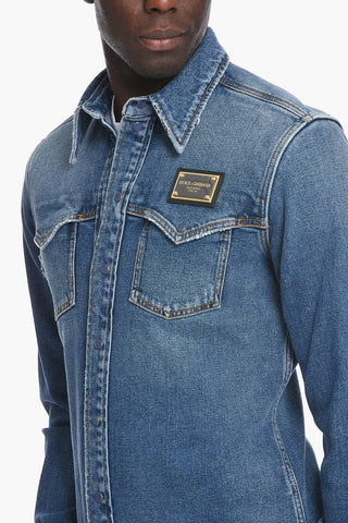 Denim Western Shirt