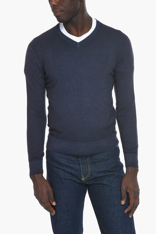 V Neck Cashmere Sweater