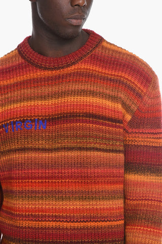 Crew Neck VIRGIN Wool Blend Pullover