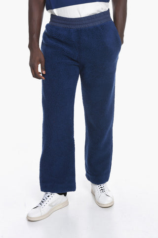 Pantaloni Jogger in Teddy di Lana