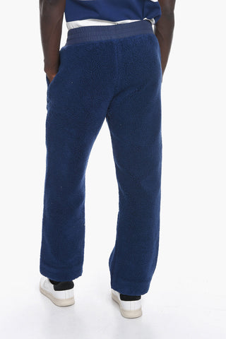 Pantaloni Jogger in Teddy di Lana