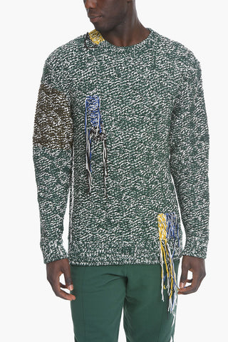 Pullover Girocollo ASTRAL in Misto Lana