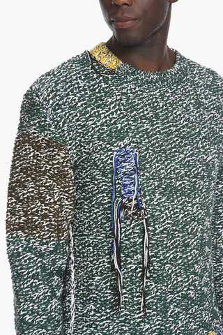 Pullover Girocollo ASTRAL in Misto Lana