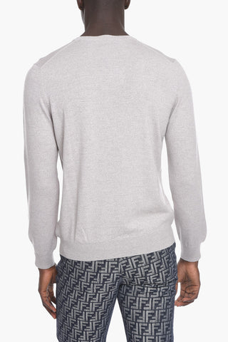 V Neck Wool Sweater