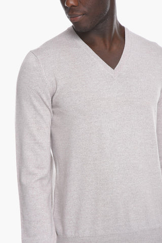 V Neck Wool Sweater