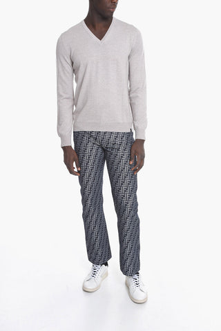 V Neck Wool Sweater