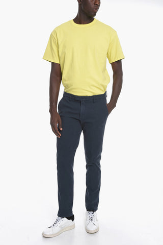 Pin Point Stretchy Cotton Chinos