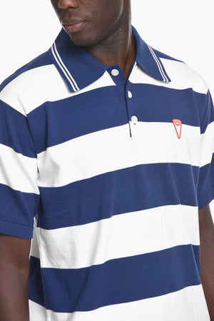 PARIS Cotton Polo NAUTICAL Awning-Striped