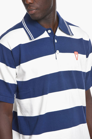 PARIS Awning Stripe NAUTICAL Cotton Polo