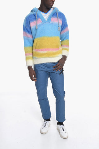 Hooded HEAVENLY DAY Mohair Blend Pullover