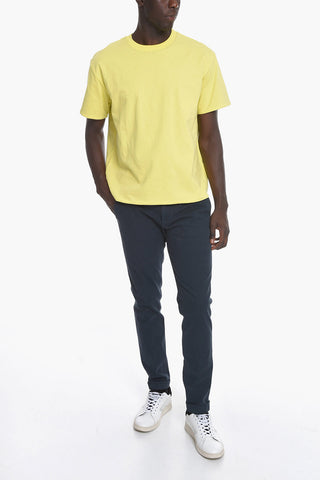 Crew Neck Cotton Lined T-Shirt