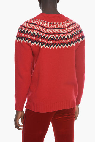 Printed AEROSMITH Wool Pullover