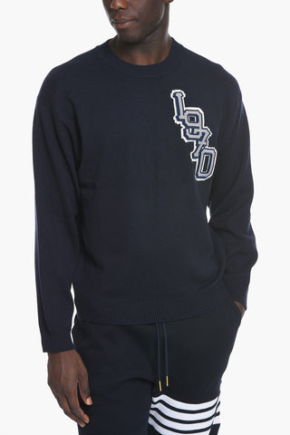 PARIS Wool Blend 1970 Sweater with Patch