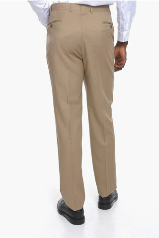17,25 microns Virgin-wool MANTUA Straight-leg Pants