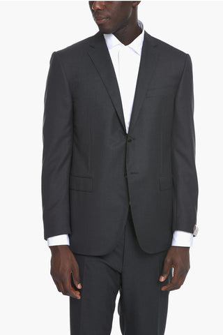 Blazer ACADEMY in Lana Extrafine con Tasche con Aletta