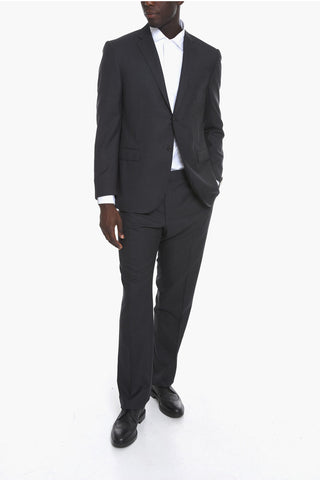 Blazer ACADEMY in Lana Extrafine con Tasche con Aletta