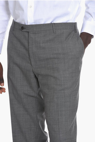 Virgin-wool ACADEMY Straight-leg Pants