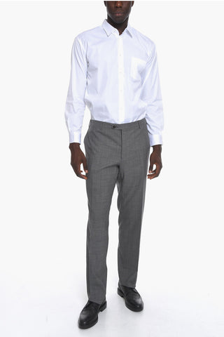 Virgin-wool ACADEMY Straight-leg Pants