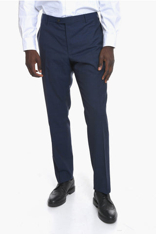 Virgin-wool ACADEMY Straight-leg Pants