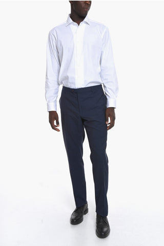 Virgin-wool ACADEMY Straight-leg Pants