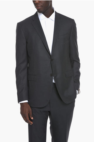 Blazer ACADEMY in Lana Extrafine con Tasche con Aletta