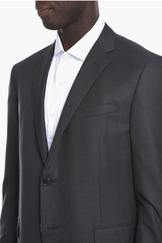 Blazer ACADEMY in Lana Extrafine con Tasche con Aletta
