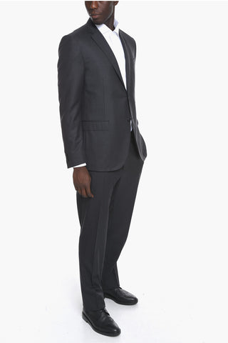Blazer ACADEMY in Lana Extrafine con Tasche con Aletta