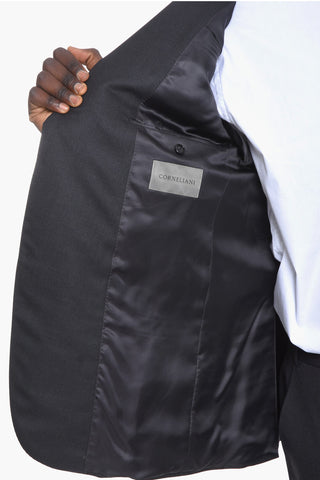 Blazer ACADEMY in Lana Extrafine con Tasche con Aletta