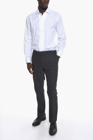 CC COLLECTION Pantaloni RIGHT in Lana Vergine