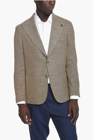 CC COLLECTION Blazer REWARD con Motivo Hopsack e Revers a Lancia