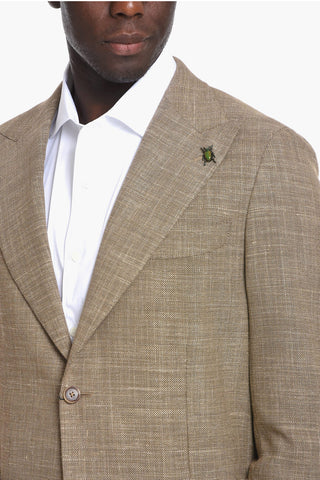 CC COLLECTION Blazer REWARD con Motivo Hopsack e Revers a Lancia