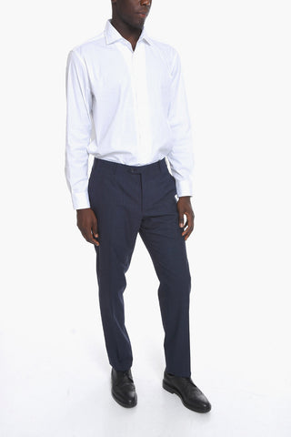 CC COLLECTION Pantaloni RIGHT in Lana Vergine