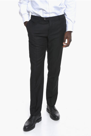 Virgin-wool CEREMONY ACADEMY 3-piece Suit with Satin Peak Lapel