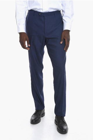 CC COLLECTION Linen and Wool-blend RIGHT Trousers
