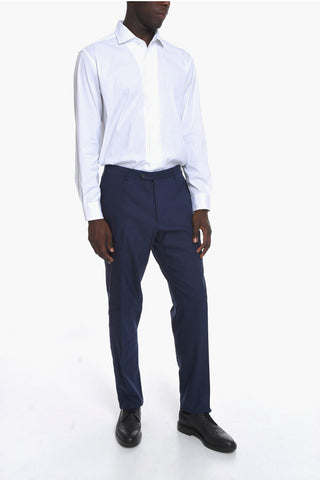 CC COLLECTION Linen and Wool-blend RIGHT Trousers