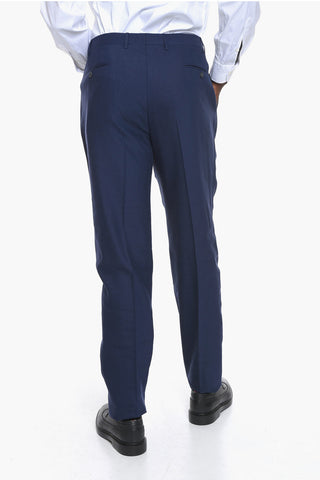 CC COLLECTION Linen and Wool-blend RIGHT Trousers