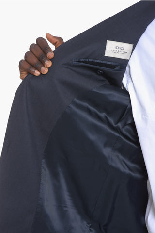 CC COLLECTION Virgin-wool-twill RESET Suit with Notch Lapel