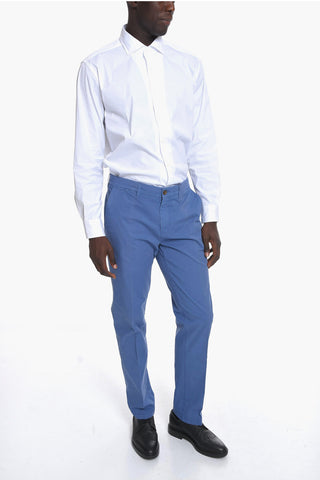 ID Stretchy-cotton 5-pocket Pants