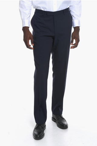 CC COLLECTION Pantaloni REFINED in Lana Vergine Stretch