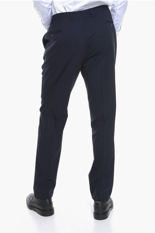 CC COLLECTION Pantaloni REFINED in Lana Vergine Stretch
