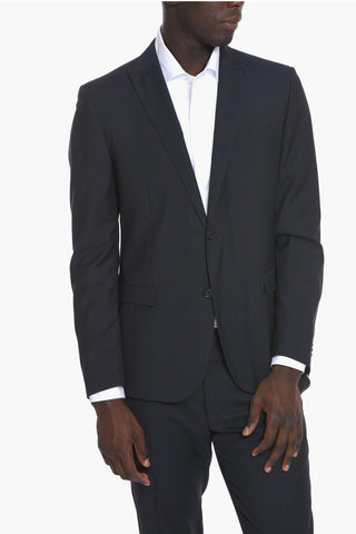 CC COLLECTION Virgin Wool RESET Suit with Peak Lapel