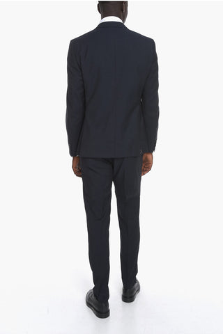 CC COLLECTION Virgin Wool RESET Suit with Peak Lapel